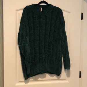 Green really soft sweater